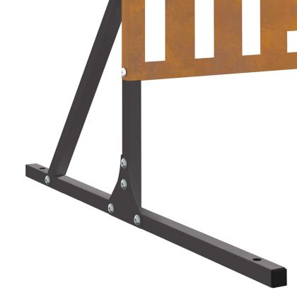 Екран за уединение Сив Стомана