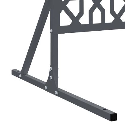 Екран за уединение Антрацит Стомана