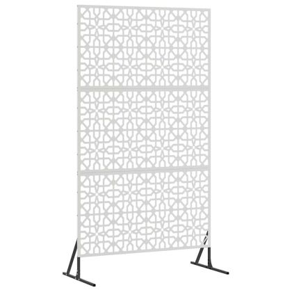 Екран за уединение Сив Стомана