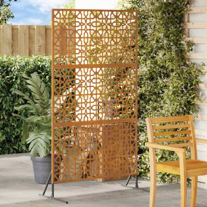 Екран за уединение Сив Стомана