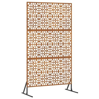 Екран за уединение Сив Стомана