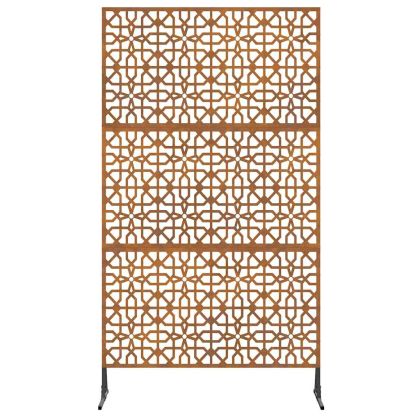 Екран за уединение Сив Стомана