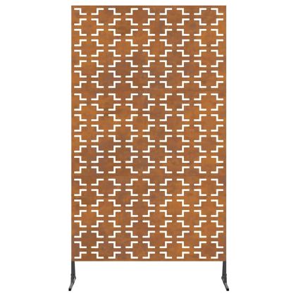 Екран за уединение Сив Стомана