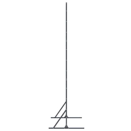 Екран за уединение Антрацит Стомана