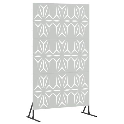 Екран за уединение Сив Стомана