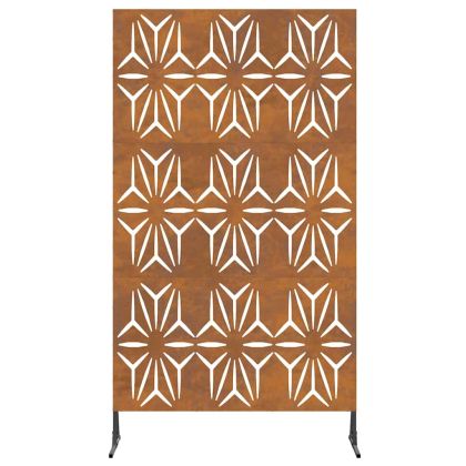 Екран за уединение Сив Стомана