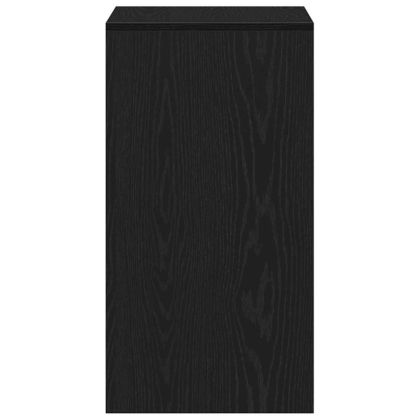 Тоалетка с чекмедже Черен дъб 60 x 40 x 75 cm Инженерно дърво