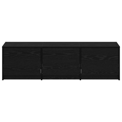 ТВ Единици Черния дъб 140 x 34 x 40 см Инженерно дърво