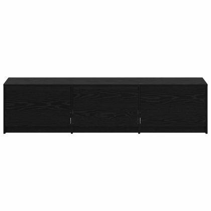 ТВ Единици Черния дъб 162,5 x 34 x 40 см Инженерно дърво