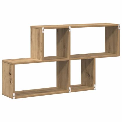 Стенен рафт с рафт Монтиране на стена Друг Кафяво Дърво