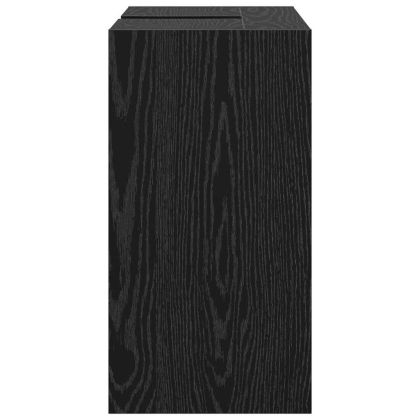 Шкаф за баня с врата Черния дъб 63 x 29 x 55 cm Инженерно дърво