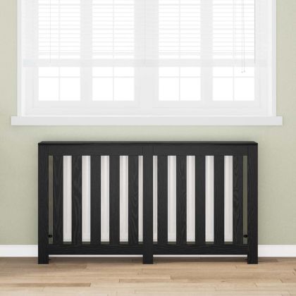 Калъф за радиатор Черния дъб 149 x 20 x 82 cm Инженерно дърво