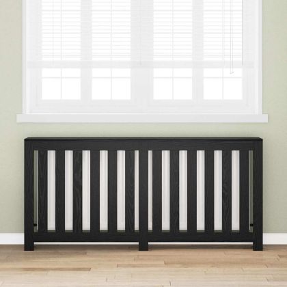 Калъф за радиатор Черния дъб 175 x 20 x 82 cm Инженерно дърво