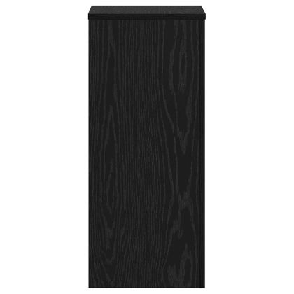 Стойка за растения 2 pcs Черния дъб 30 x 30 x 70 см