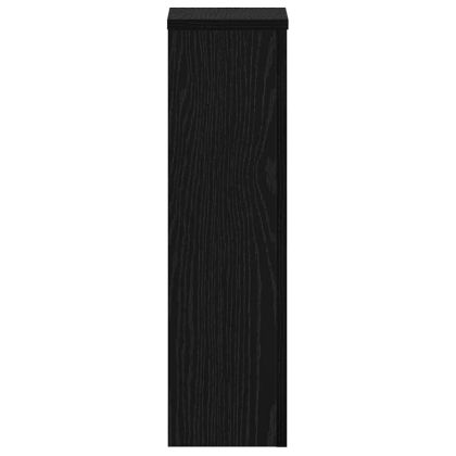 Стойка за растения 2 pcs Черния дъб 17 x 17 x 60 cm