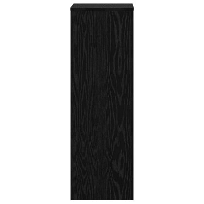 Стойка за растения Черния дъб 33 x 33 x 100 cm Инженерно дърво