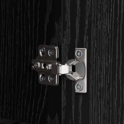 ТВ Единици Черно 139,5 x 34 x 50 см Инженерно дърво