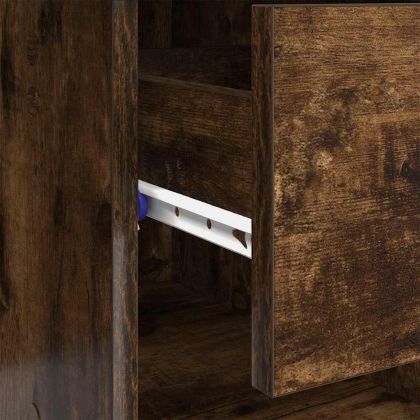 Бюро с чекмедже Димян дъб 90 x 49 x 75 см Инженерно дърво