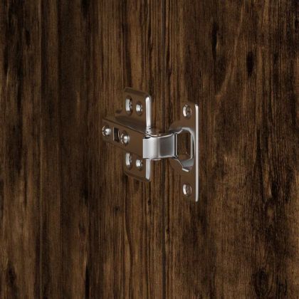 Хайтборд Опушен дъб 35 x 39 x 168 см Инженерно дърво