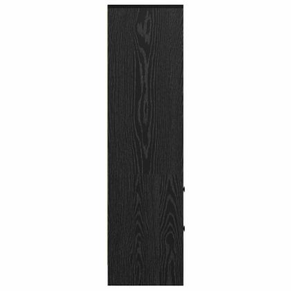 Висок шкаф с чекмедже Черния дъб 45,5 x 34 x 127 см