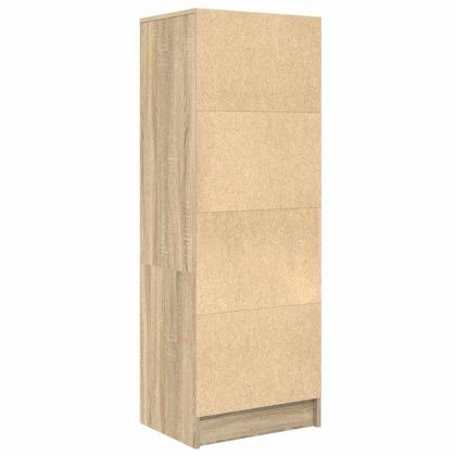 Висок шкаф дъб сонома 45.5 x 34 x 127 см Инженерно дърво