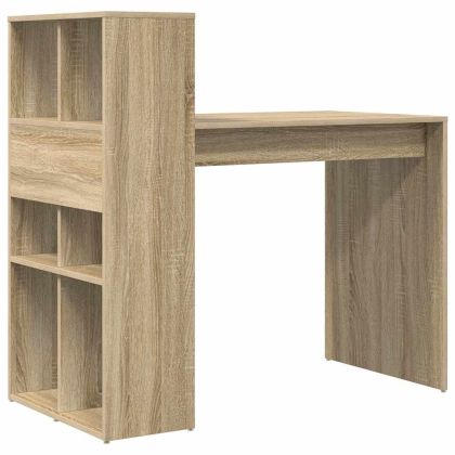 Бюро с рафт Сонома дъб 108 x 55 x 103.5 см Инженерно дърво