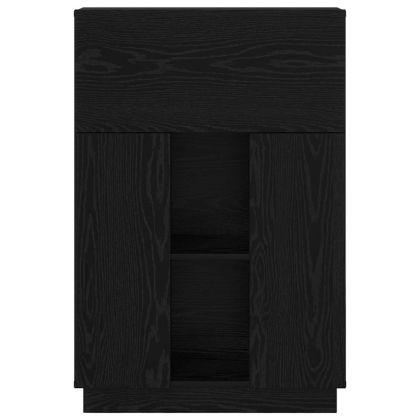 Бюро с рафт Черния дъб 71.5 x 31.5 x 106.5 см Инженерно дърво