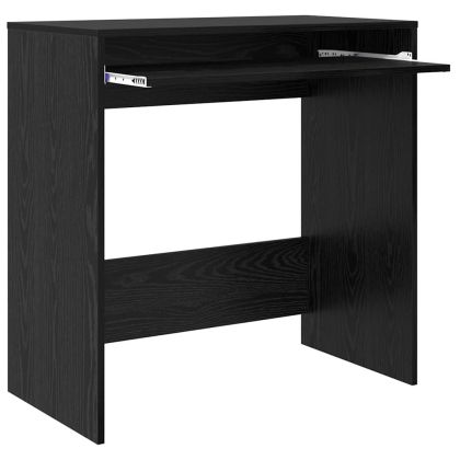 Бюро с чекмедже Черния дъб 77.5 x 43 x 79 см Инженерно дърво