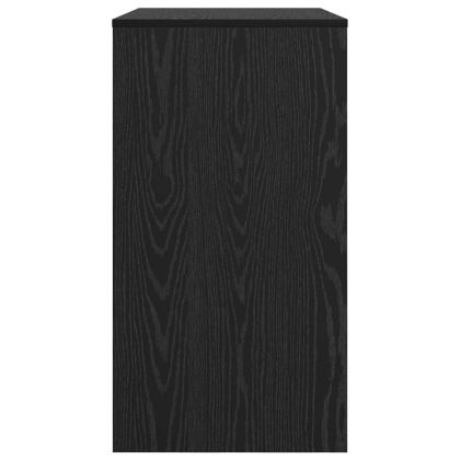 Бюро с чекмедже Черния дъб 77.5 x 43 x 79 см Инженерно дърво