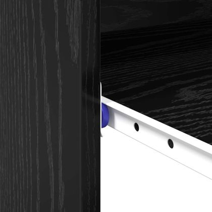 Бюро с чекмедже Черния дъб 77.5 x 43 x 79 см Инженерно дърво