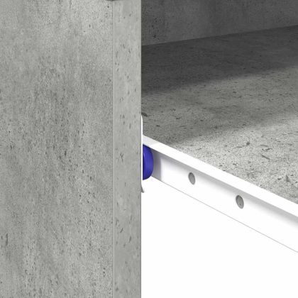 Бюро Циментено сиво 77.5 x 43 x 79 см Инженерно дърво