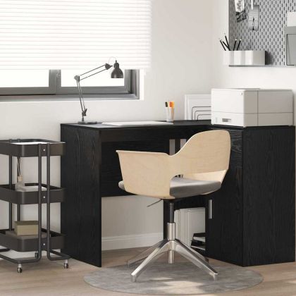 Бюро с рафт Черния дъб 102 x 50 x 75 см Инженерно дърво