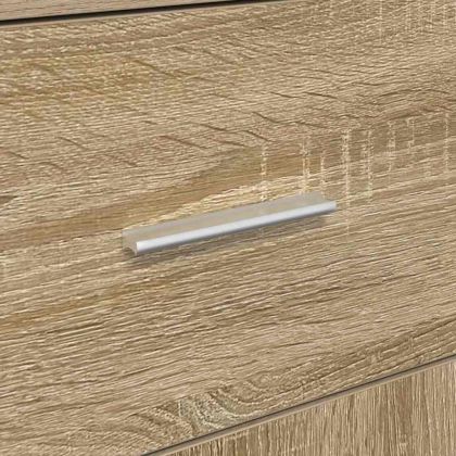 Шкаф с чекмедже дъб сонома 38 x 34.5 x 75 см Инженерно дърво