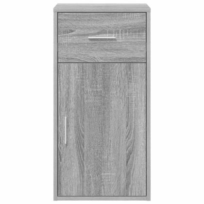 Шкаф с чекмедже Сив сонома 38 x 34.5 x 75 см Инженерно дърво