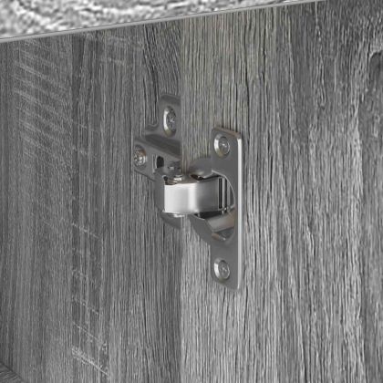 Шкаф с чекмедже Сив сонома 38 x 34.5 x 75 см Инженерно дърво