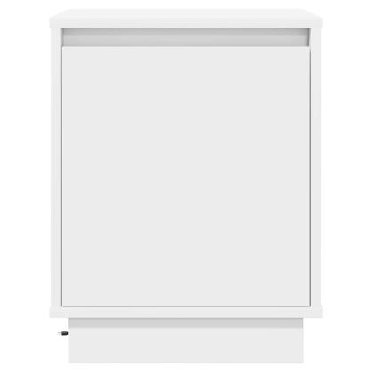 Нощен шкаф 2 pcs Бяло 39 x 34,5 x 50 см Инженерно дърво