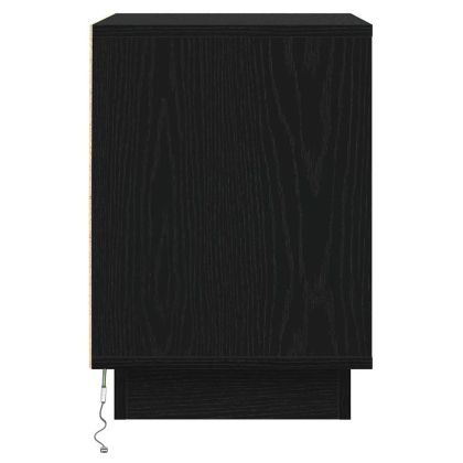 Нощен шкаф Черния дъб 39 x 34,5 x 50 см Инженерно дърво
