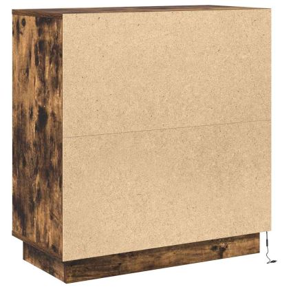 Шкафче с рафт Димян дъб 71 x 34.5 x 75 см Инженерно дърво
