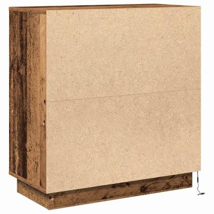 Шкафче с рафт Старо дърво 71 x 34.5 x 75 см Инженерно дърво