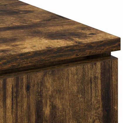 ТВ шкаф Димян дъб 100 x 38 x 49 см Инженерно дърво