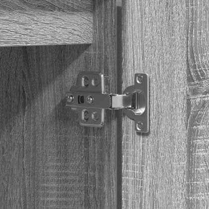 ТВ шкаф Сив Сонома 100 x 38 x 49 см Инженерно дърво