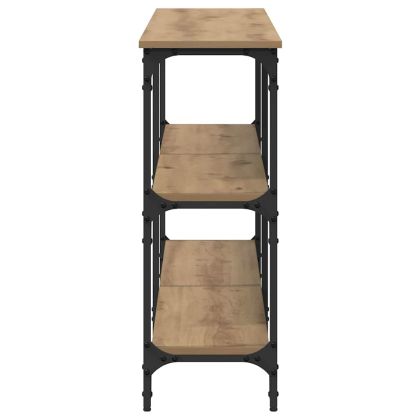 Конзолна маса дъб артизан 200 x 29 x 75 cm