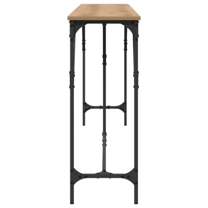 Конзолна маса дъб артизан 200 x 29 x 75 cm