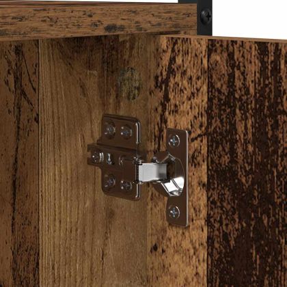 Шкаф за пералня Старо дърво 68 x 48.5 x 194 см