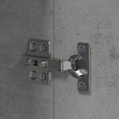 Кухненски шкаф с чекмедже Сив 35 x 50 x 180 см Инженерно дърво