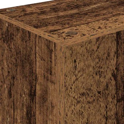 Кухненски шкаф с чекмедже с рафт Старо дърво Инженерно дърво
