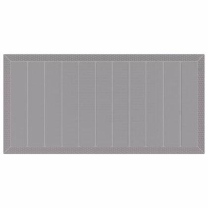 Градинска маса за хранене Светлосиво 200 x 100 x 73 см