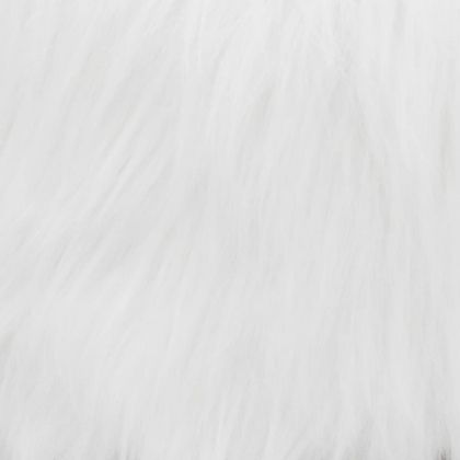 Табуретка, бяла, тиково дърво масив