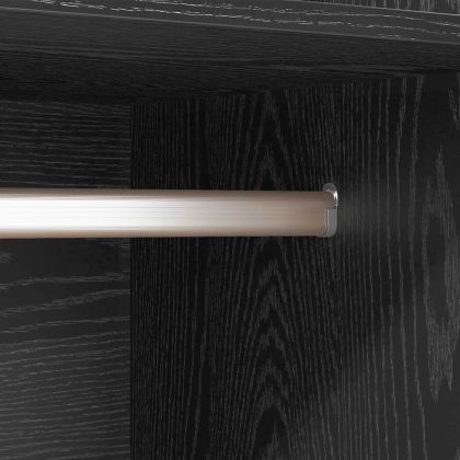 Гардероб със съхранение Черен дъб Инженерно дърво
