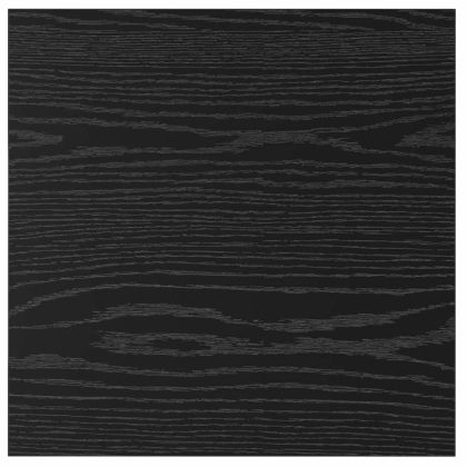 Етажерка Борд 4 pcs Черно 40 x 40 x 1,5 cm Инженерно дърво